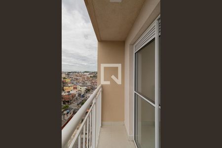 Varanda Sala/Cozinha de apartamento para alugar com 2 quartos, 35m² em Vila Carmosina, São Paulo