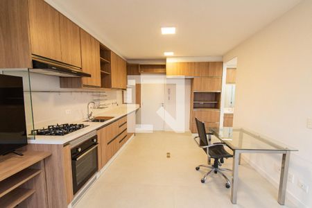 Sala/cozinha de apartamento para alugar com 1 quarto, 38m² em Vila Mariana, São Paulo