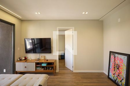 Sala  de apartamento à venda com 1 quarto, 38m² em Brooklin, São Paulo