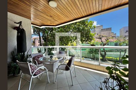 Varanda de apartamento à venda com 4 quartos, 176m² em Recreio dos Bandeirantes, Rio de Janeiro