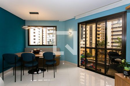 Sala de apartamento à venda com 3 quartos, 127m² em Tatuapé, São Paulo