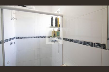 Banheiro da Suíte 1 de casa de condomínio à venda com 2 quartos, 65m² em Vila Gustavo, São Paulo