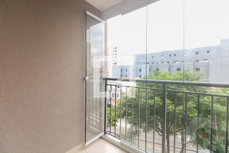 Varanda  de apartamento para alugar com 3 quartos, 62m² em Chácara Santo Antônio (zona Leste), São Paulo