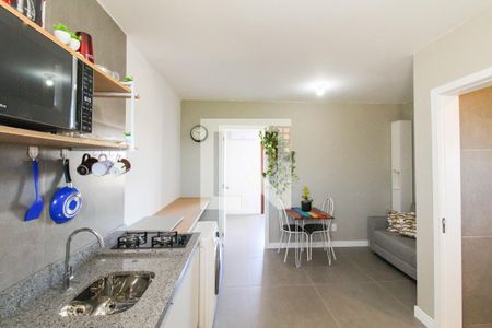 Sala/Cozinha de apartamento para alugar com 1 quarto, 38m² em São José, Canoas