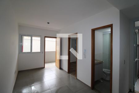 Sala / Cozinha de kitnet/studio para alugar com 1 quarto, 25m² em Vila Isolina Mazzei, São Paulo