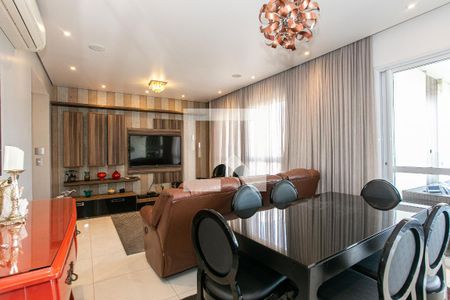 Sala de apartamento à venda com 3 quartos, 157m² em Cidade Mãe do Céu, São Paulo