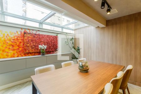 Sala de apartamento para alugar com 1 quarto, 72m² em Indianópolis, São Paulo