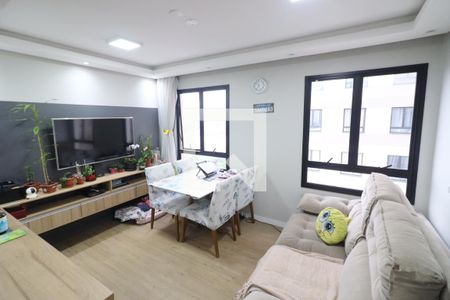 Sala/Cozinha de apartamento à venda com 1 quarto, 37m² em Presidente Altino, Osasco
