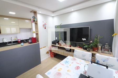 Sala/Cozinha de apartamento à venda com 1 quarto, 37m² em Presidente Altino, Osasco