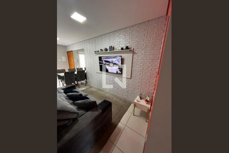 Sala de apartamento à venda com 2 quartos, 63m² em Vila Pires, Santo André