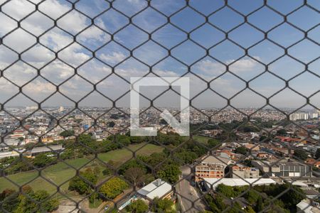 Vista Varanda Sala/Cozinha de apartamento para alugar com 2 quartos, 28m² em Vila Curuçá Velha, São Paulo