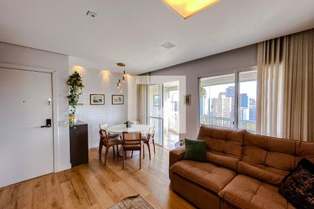 Sala de apartamento para alugar com 3 quartos, 85m² em Vila Clementino, São Paulo