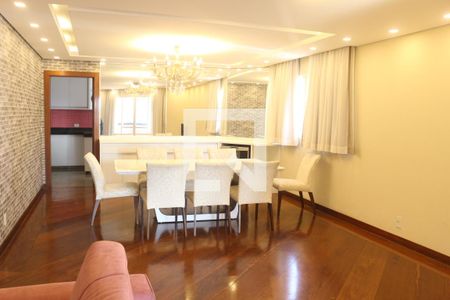 Sala de apartamento para alugar com 4 quartos, 284m² em Santo Antônio, São Caetano do Sul