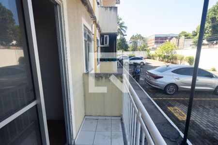Varanda da Sala de apartamento para alugar com 3 quartos, 55m² em Campo Grande, Rio de Janeiro