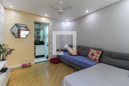 Sala de casa de condomínio para alugar com 2 quartos, 55m² em Vila Jacuí, São Paulo