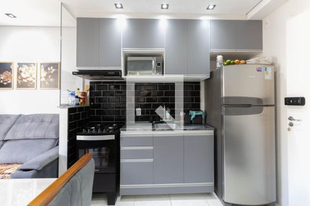 Cozinha  de apartamento para alugar com 2 quartos, 36m² em Sacoma, São Paulo