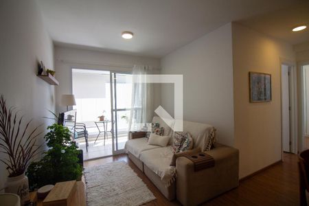 Sala de apartamento à venda com 2 quartos, 62m² em Chácara Santo Antônio, São Paulo