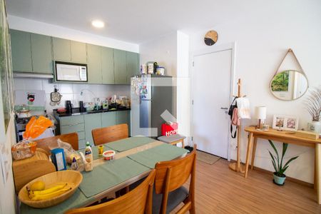 Sala de Jantar de apartamento à venda com 2 quartos, 62m² em Chácara Santo Antônio, São Paulo