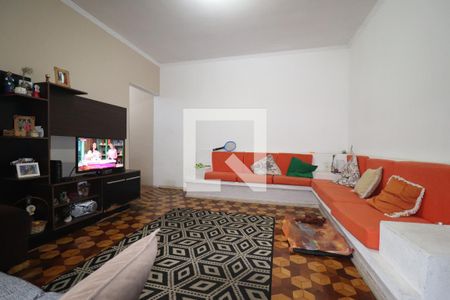 Casa 1 - Sala de casa à venda com 2 quartos, 240m² em Vila Camilópolis, Santo André