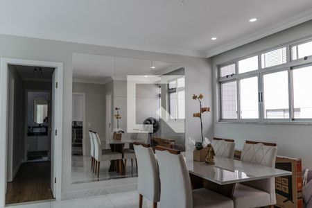 Sala de apartamento à venda com 3 quartos, 212m² em Buritis, Belo Horizonte