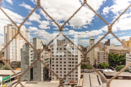 Vista da Sala de apartamento à venda com 1 quarto, 35m² em Campos Elíseos, São Paulo