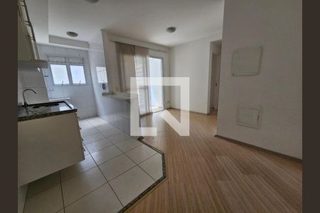 Sala/Cozinha de apartamento à venda com 1 quarto, 38m² em Santo Amaro, São Paulo