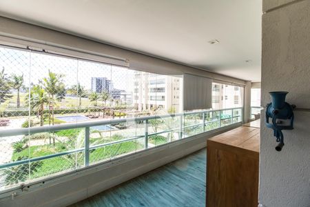 Varanda gourmet de apartamento para alugar com 4 quartos, 202m² em Alphaville Empresarial, Santana de Parnaíba