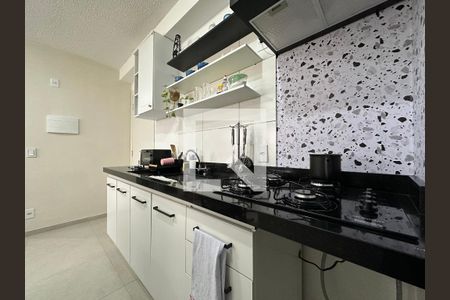 Sala/Cozinha de apartamento à venda com 2 quartos, 36m² em Várzea da Barra Funda, São Paulo
