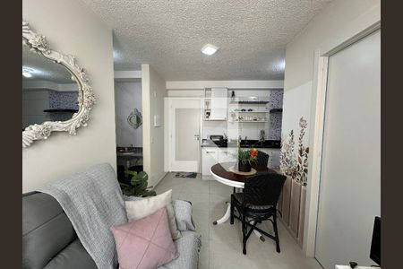 Sala/Cozinha de apartamento à venda com 2 quartos, 36m² em Várzea da Barra Funda, São Paulo