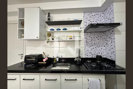 Sala/Cozinha de apartamento à venda com 2 quartos, 36m² em Várzea da Barra Funda, São Paulo