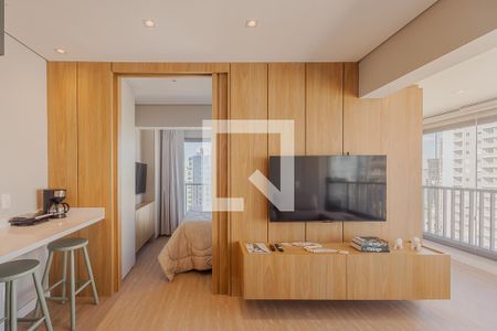 Sala de apartamento para alugar com 1 quarto, 44m² em Pinheiros, São Paulo