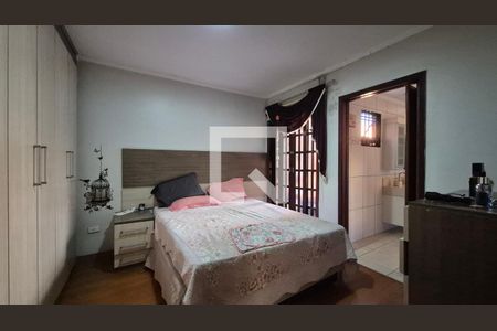 Suíte de casa à venda com 3 quartos, 157m² em Vila Camilópolis, Santo André