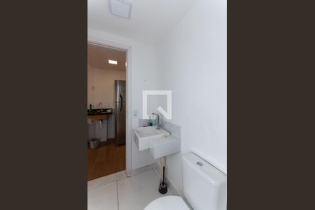 Banheiro de kitnet/studio à venda com 1 quarto, 24m² em Perdizes, São Paulo