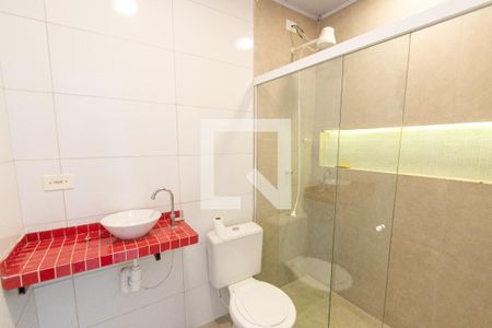 Banheiro de kitnet/studio para alugar com 1 quarto, 30m² em Ipiranga, São Paulo