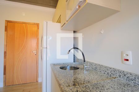 Cozinha de kitnet/studio para alugar com 1 quarto, 27m² em Tatuapé, São Paulo