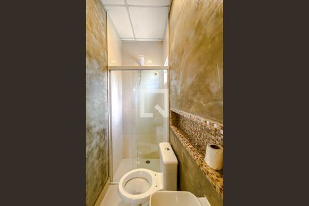 Banheiro de kitnet/studio para alugar com 1 quarto, 36m² em Ipiranga, São Paulo