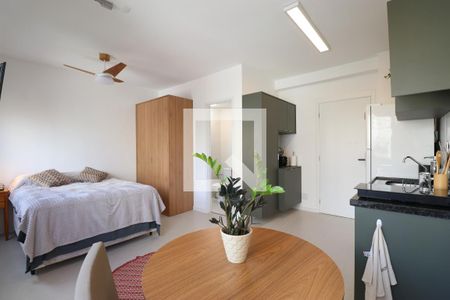 Sala/Quarto de apartamento para alugar com 1 quarto, 27m² em Pompeia, São Paulo
