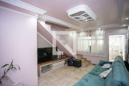 Sala de casa para alugar com 3 quartos, 72m² em Conceição, Diadema