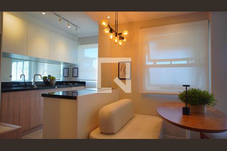 Sala - Cozinha de apartamento à venda com 2 quartos, 76m² em Auxiliadora, Porto Alegre