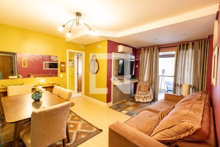 Sala de apartamento à venda com 3 quartos, 105m² em Menino Deus, Porto Alegre