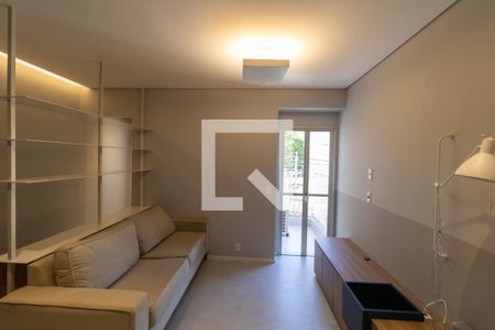 Salas de apartamento à venda com 1 quarto, 50m² em Cambuí, Campinas