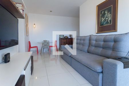 sala de apartamento à venda com 3 quartos, 95m² em Caiçaras, Belo Horizonte