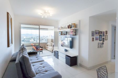 sala de apartamento à venda com 3 quartos, 95m² em Caiçaras, Belo Horizonte