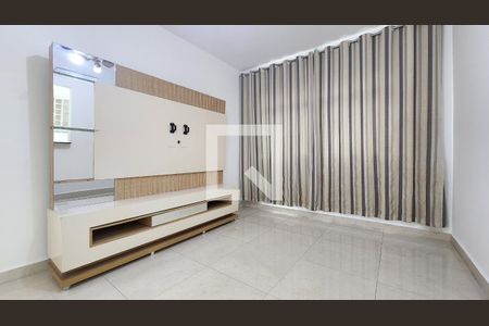 Detalhe Sala de apartamento para alugar com 1 quarto, 50m² em Marapé, Santos