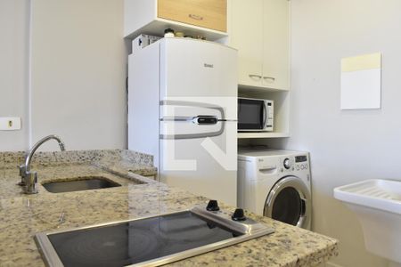 Cozinha e Área de Serviço de apartamento para alugar com 1 quarto, 46m² em Bigorrilho, Curitiba