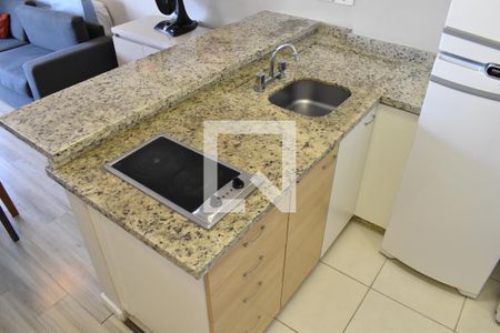 Cozinha e Área de Serviço de apartamento para alugar com 1 quarto, 46m² em Bigorrilho, Curitiba