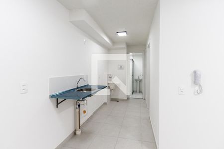 Corredor de apartamento para alugar com 2 quartos, 33m² em Parque Industrial Tomas Edson, São Paulo