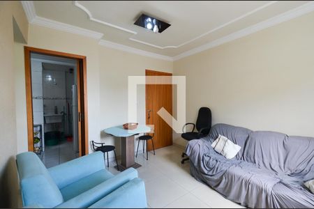 Sala Ambientes de apartamento à venda com 3 quartos, 70m² em Grajaú, Belo Horizonte