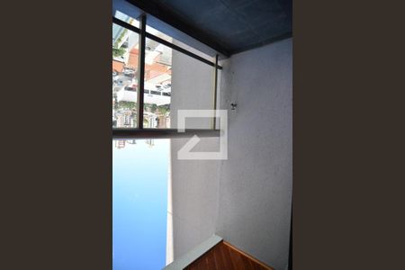 Varanda da Sala de apartamento para alugar com 2 quartos, 66m² em Vila Assunção, Santo André