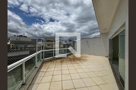 Terraço de apartamento à venda com 3 quartos, 182m² em Recreio dos Bandeirantes, Rio de Janeiro